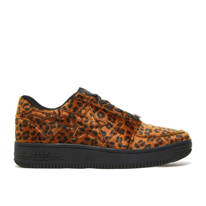 ベイプ Bape 【 Sta Low M2 \u0027Leopard\u0027 Men Orange 】 メンズ orange 橙・オレンジ色
