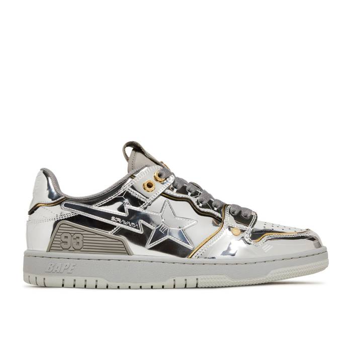 ベイプ Bape 【 Hajime Sorayama X Sk8 Sta ilver Men Silver 】 メンズ Silver 銀色・シルバー