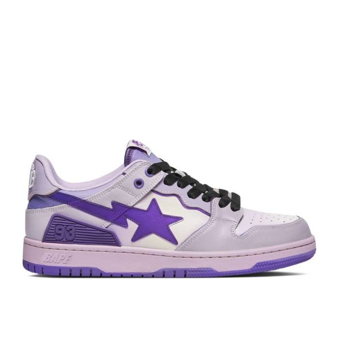 ベイプ Bape 【 Sk8 Sta M1 Purple Men Purple 】 メンズ Purple 紫・パープル