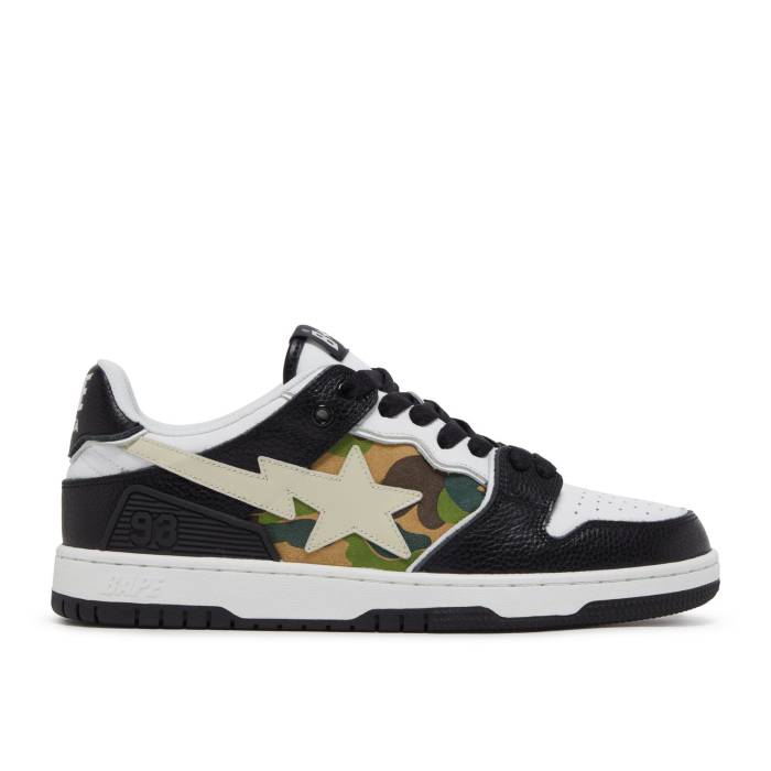 ベイプ Bape 【 Sk8 Sta \'Alternate Black Camo\' Men Black 】 黒色 ブラック メンズ 黒色 ブラック|スニケス