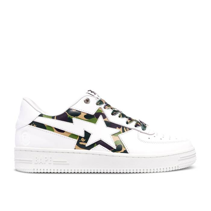 ベイプ Bape 【 Wmns Sta Icon 'Abc Camo - Green' Women Green 】 アイコン カモ柄 レディース green 緑・グリーン|スニケス