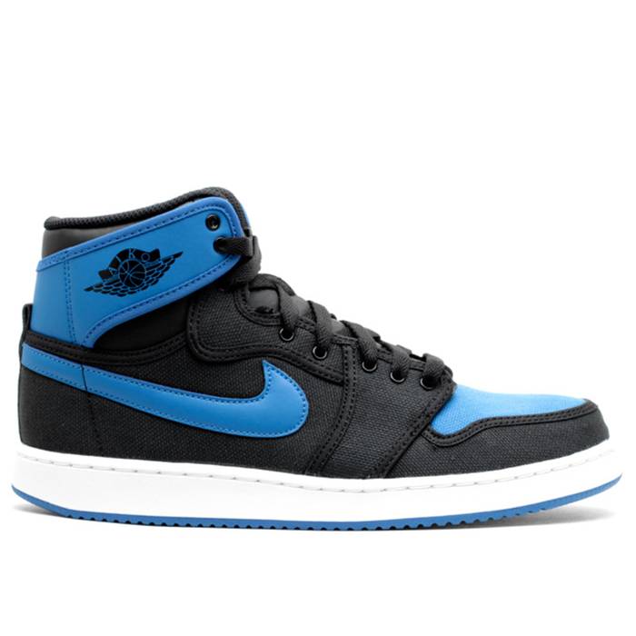 ナイキ エアジョーダン Air Jordan 【 Ajko High \u0027Sport Blue\u0027 Men Black/Black-Sport Blue 】 ご機嫌 メンズ 黒いこと 黒いこと 青味 青み