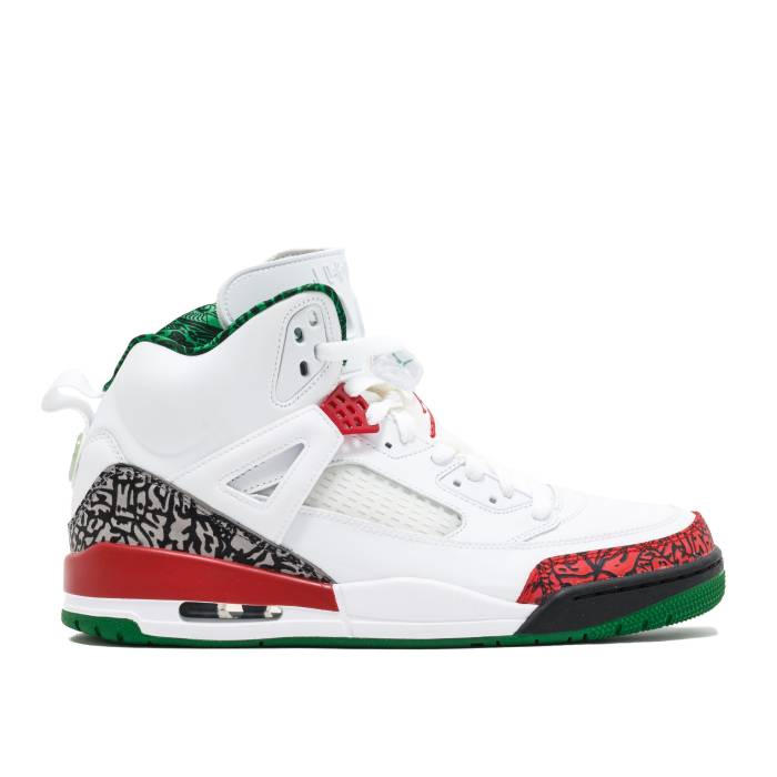 ナイキ エアジョーダン Air Jordan 【 Jordan Spizike \u0027Og\u0027 2014 Men White/Varsity Rd-Cement Grey 】 メンズ 白いこと 白いこと 薄墨色 薄墨色