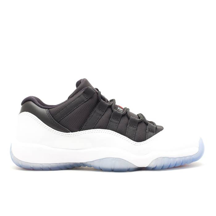 ナイキ エアジョーダン Air Jordan 【 Jordan 11 Retro Low ガウス \u0027Tuxedo\u0027 Youth White/Black-True Red 】 レトロ お坊っちゃん キッズ 白いこと 白いこと Red 赤・赤いこと