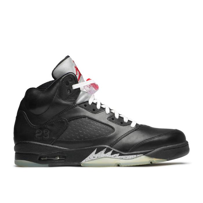 ナイキ　エアジョーダン Air Jordan 【 Jordan 5 Retro Premio 'Bin23' Men Black/Black/Metallic Silver 】 レトロ メンズ 黒色 ブラック Silver 銀色・シルバー｜スニケス