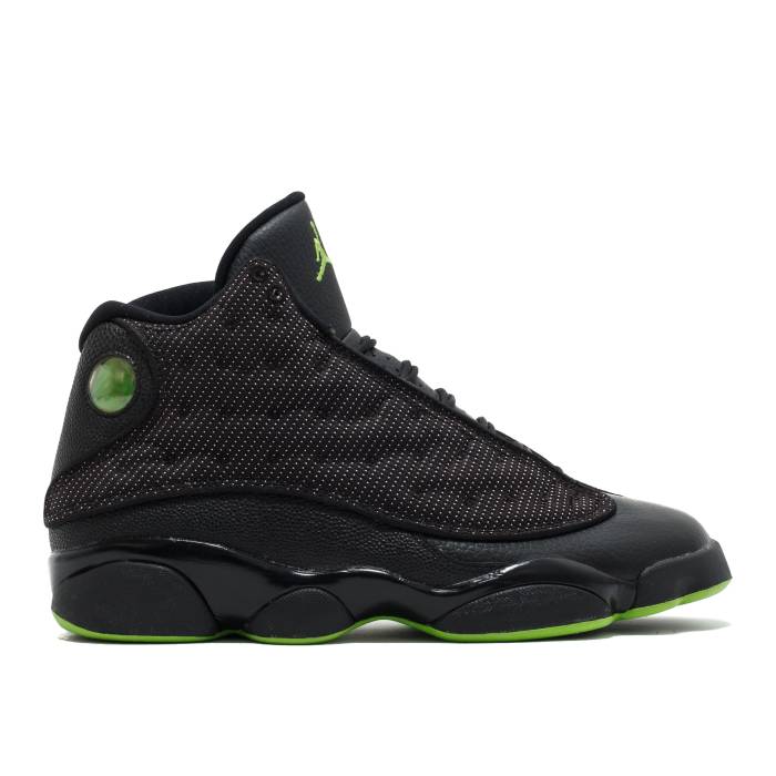 ナイキ　エアジョーダン Air Jordan 【 Jordan 13 Retro 'Altitude' 2010 Men Black/Altitude Green 】 13 サーティーン レトロ メンズ 黒色 ブラック green 緑・グリーン