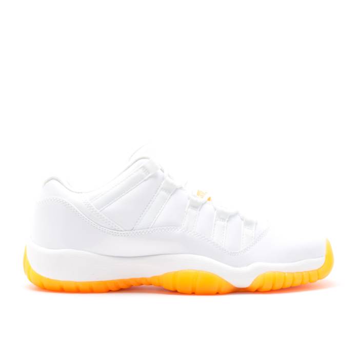 ナイキ　エアジョーダン Air Jordan 【 Jordan 11 Retro Low Gg 'Citrus' Youth White/White-Citrus 】 レトロ ジュニア キッズ 白色 ホワイト｜スニケス