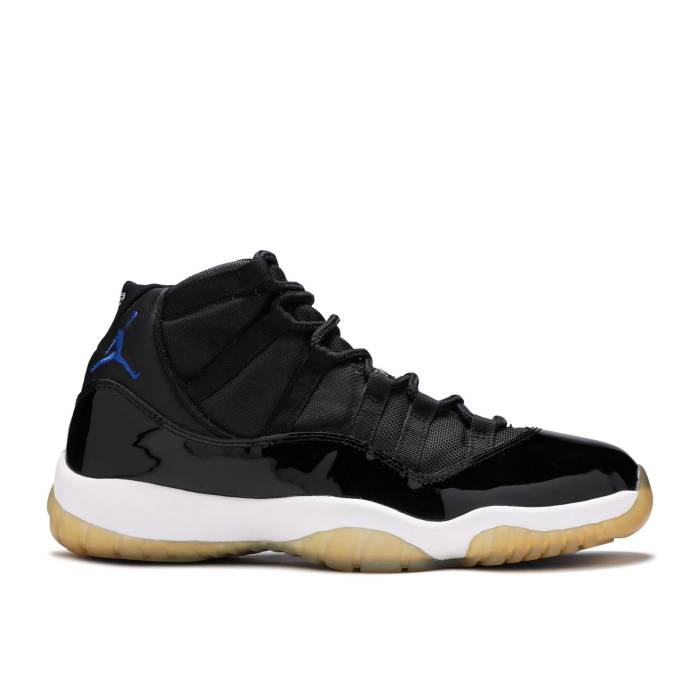 ナイキ　エアジョーダン Air Jordan 【 Jordan 11 Retro 'Space Jam' 2000 Men Black/Varsity Royal-White 】 レトロ メンズ 黒色 ブラック