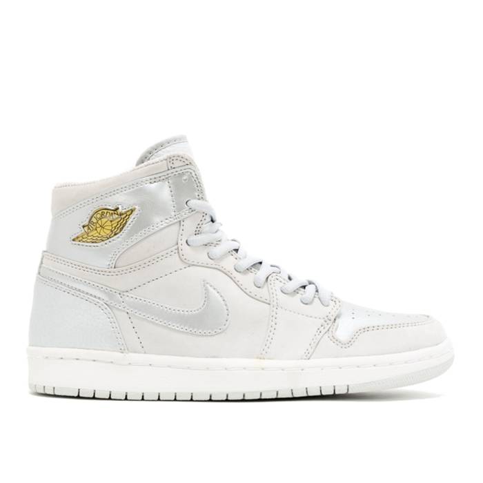 ナイキ エアジョーダン Air Jordan 【 Jordan 1 Co.jp \u0027Metallic Silver\u0027 2001 Men Neutral Grey/Metallic Silver 】 メンズ 薄墨色 薄墨色 Silver しろがね色・しろがね色