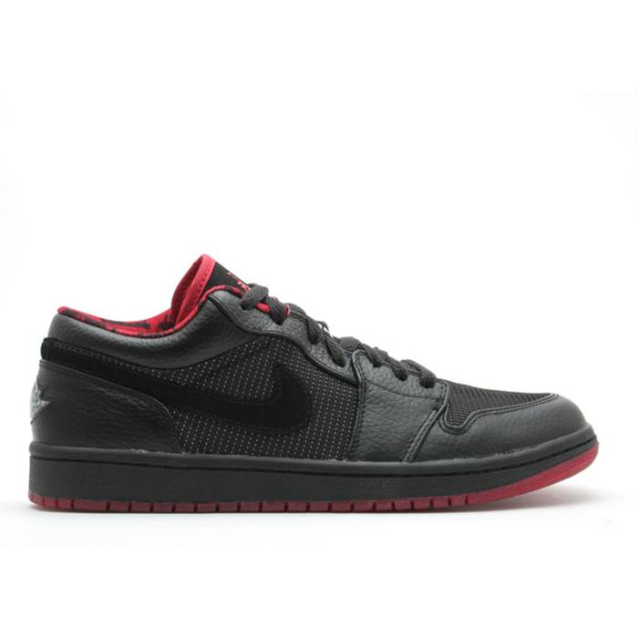 ナイキ エアジョーダン Air Jordan 【 Jordan 1 Retro Low \u0027Black Silver Red\u0027 Men Black/Metallic Silver-Varsity Red 】 レトロ Silver しろがね色・しろがね色 メンズ 黒いこと 黒いこと Red 赤・赤いこと 靴-メンズ靴-スニーカー