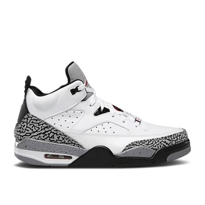 ナイキ　エアジョーダン Air Jordan 【 Jordan Son Of Mars Low 'White Cement' Men White/Gym Red-Black-Cement Grey 】 靴 メンズ靴 スニーカー メンズ 白色 ホワイト 灰色 グレー画像