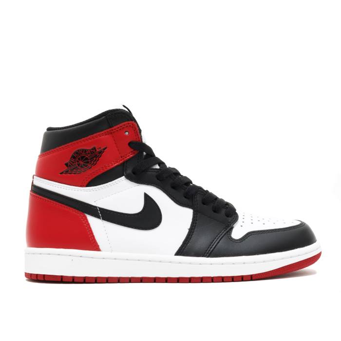 ナイキ エアジョーダン Air Jordan 【 Jordan 1 Retro High Og \u0027Black Toe\u0027 2016 Men Black/White-Varsity Red 】 レトロ 御機嫌 メンズ 黒いこと 黒いこと Red 赤・赤いこと