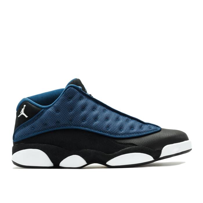 ナイキ エアジョーダン Air Jordan 【 Jordan 13 Retro Low \u0027Brave Blue\u0027 2017 Men Brave Blue/Metallic Silver/Black 】 13 サー青少年 レトロ メンズ 青み 青色 Silver しろがね色・しろがね色 黒いこと 黒いこと