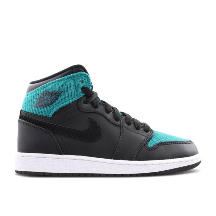 ナイキ　エアジョーダン Air Jordan 【 Jordan 1 Retro High Gg 'Rio Teal' Youth Black/Metallic Gold-Rio-Teal 】 レトロ ハイ ジュニア キッズ 黒色 ブラック