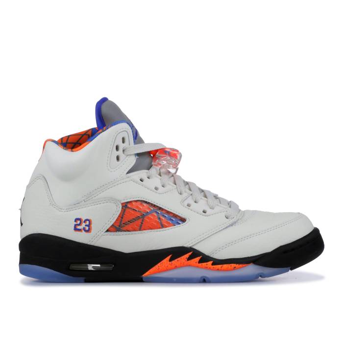 ナイキ　エアジョーダン Air Jordan 【 Jordan 5 Retro Gs 'International Flight' Youth Sail/Orange Peel-Black-Hyper Royal 】 レトロ ジュニア キッズ orange 橙・オレンジ