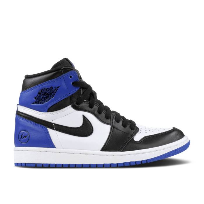 ナイキ　エアジョーダン Air Jordan 【 Fragment Design X Jordan 1 Retro High Og 'Friends And Family' Men Black/Sport Royal-White 】 レトロ ハイ メンズ 黒色 ブラック