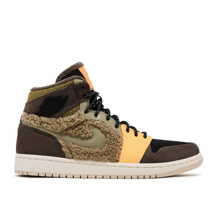 ナイキ エアジョーダン Air Jordan 【 Wmns Jordan 1 Retro 'Utility Pack' Women Beach/Black Ridgerock-Natural Olive 】 レトロ レディース 黒色 ブラック olive オリーブ|スニケス
