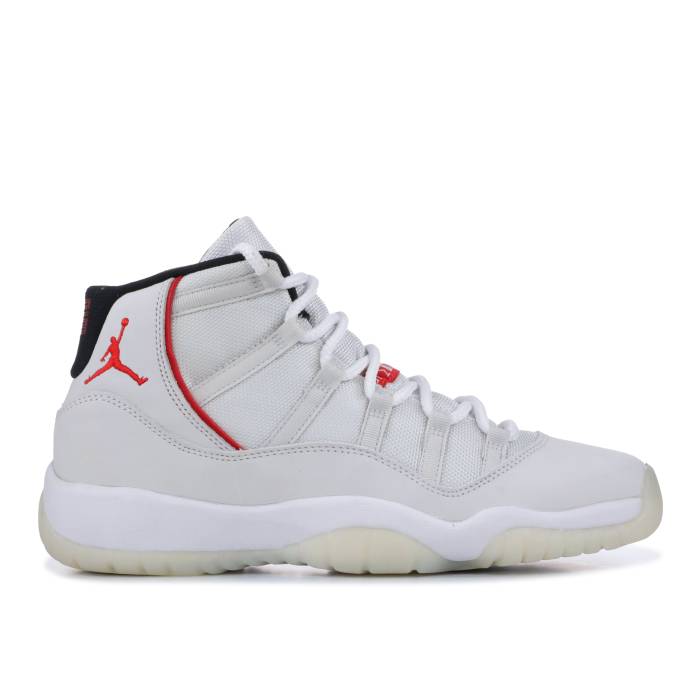 ナイキ　エアジョーダン Air Jordan 【 Jordan 11 Retro Gs 'Platinum Tint' Youth Platinum Tint/Sail-University Red 】 レトロ ジュニア キッズ Platinum プラチナム Red 赤・レッド｜スニケス