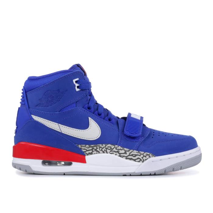 ナイキ エアジョーダン Air Jordan 【 Jordan Legacy 312 'Pistons' Men Bright Blue/White-University Red 】 legacy レガシー メンズ 青色 ブルー Red 赤・レッド|スニケス