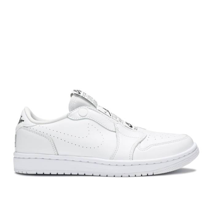 ナイキ エアジョーダン Air Jordan 【 Wmns Jordan 1 Low Slip \u0027White\u0027 Women White/White 】 レディース 白いこと 白いこと
