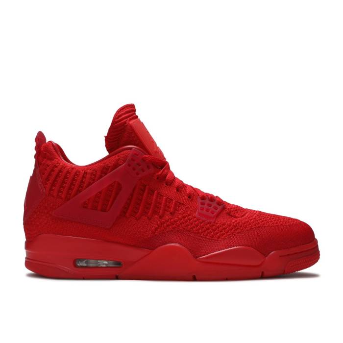 ナイキ エアジョーダン Air Jordan 【 Jordan 4 Retro Flyknit University Red Men University Red/University Red 】 レトロ フライニット メンズ Red 赤・レッド
