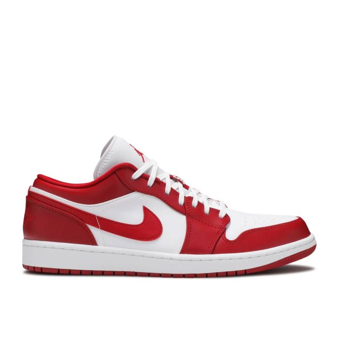 ナイキ エアジョーダン Air Jordan 【 Jordan 1 Low 'Gym Red' Men Gym Red/White 】 メンズ Red 赤・レッド 白色 ホワイト|スニケス