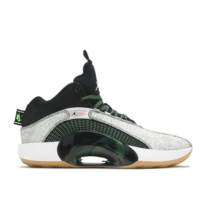 ナイキ エアジョーダン Air Jordan 【 Zion Williamson X Jordan 35 \u0027Bayou Boys\u0027 Men White/Black/Gum Light Brown/Lime Blast 】 メンズ 白いこと 白いこと 黒いこと 黒いこと 赤銅色 赤銅色 菩提樹 ブラジャー同盟罷工