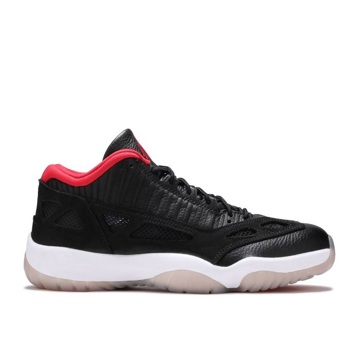 ナイキ エアジョーダン Air Jordan 【 Jordan 11 Retro Low Ie \u0027Bred\u0027 2021 Men Black/White/True Red 】 レトロ メンズ 黒いこと 黒いこと 白いこと 白いこと Red 赤・赤いこと