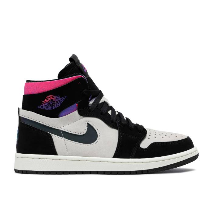 ナイキ エアジョーダン Air Jordan 【 Paris Saint-Germain X Jordan 1 High Zoom Comfort Paris Men White/Black/Psychic Purple/Hyper Pink 】 ハイ ズーム メンズ 白色 ホワイト 黒色 ブラック Purple 紫・パープル pink ピ