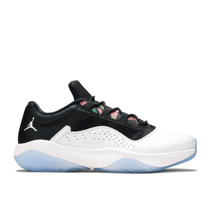 ナイキ エアジョーダン Air Jordan 【 Jordan 11 Cmft Low \u0027White Black\u0027 Men White/Black/Ghost Green/Metallic Silver 】 メンズ 白いこと 白いこと 黒いこと 黒いこと green 緑・緑であること Silver しろがね色・しろがね色