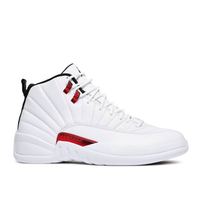 ナイキ　エアジョーダン Air Jordan 【 Jordan 12 Retro 'Twist' Men White/University Red/Black 】 レトロ メンズ 白色 ホワイト Red 赤・レッド 黒色 ブラック 47,880円