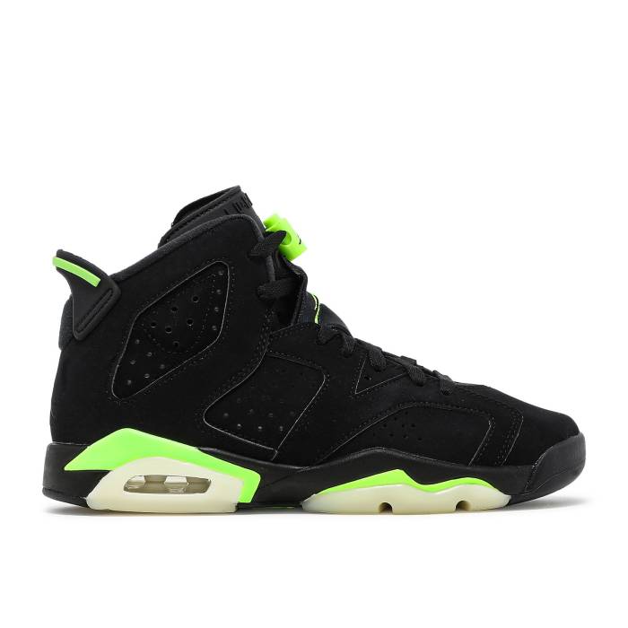 ナイキ エアジョーダン Air Jordan 【 Jordan 6 Retro Gs Electric Green Youth Black/Electric Green 】 レトロ ジュニア キッズ 黒色 ブラック green 緑・グリーン