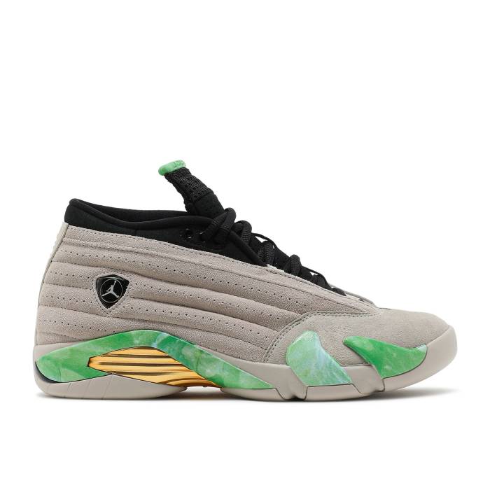 ナイキ　エアジョーダン Air Jordan 【 Aleali May X Wmns Jordan 14 Retro Low Sp 'Fortune' Women Light Sand/Light Sand/White 】 レトロ レディース 砂色・サンド 白色 ホワイト