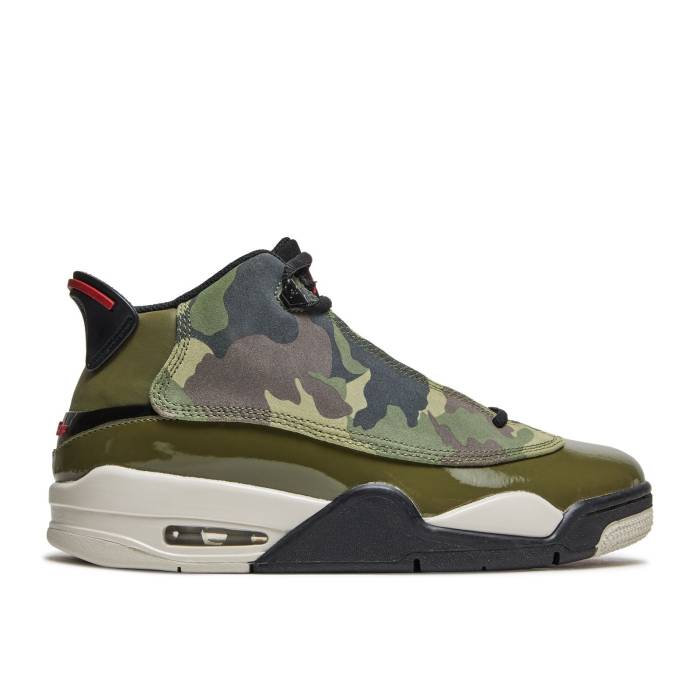 ナイキ エアジョーダン Air Jordan 【 Jordan Dub Zero Gs 'Olive Camo' Youth Medium Olive/Gym Red/Black 】 ゼロ ジュニア キッズ olive オリーブ Red 赤・レッド 黒色 ブラック|スニケス