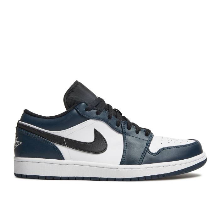 ナイキ エアジョーダン Air Jordan 【 Jordan 1 Low \u0027Dark Teal\u0027 Men Armory Navy/White/Black 】 メンズ 紺色 米国海軍 白いこと 白いこと 黒いこと 黒いこと