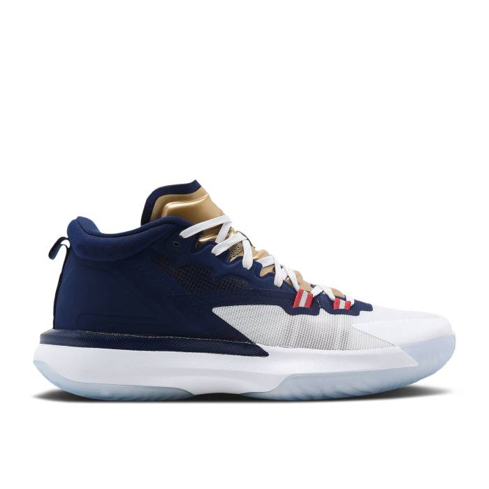 ナイキ エアジョーダン Air Jordan 【 Jordan Zion 1 Pf \u0027Usa\u0027 Men Blue Void/White/Metallic Gold/University Red 】 メンズ 青味 青色 白いこと 白いこと ゴールド Red 赤・赤いこと メンズ靴-スニーカー