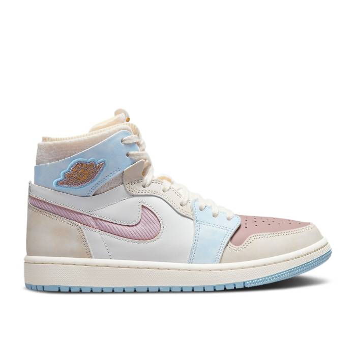 ナイキ　エアジョーダン Air Jordan 【 Wmns Jordan 1 High Zoom Comfort 'Pink Oxford Plum Fog' Women Pink Oxford/Plum Fog/Summit White 】 ハイ ズーム オックスフォード レディース pink ピンク オックスフォード 白色
