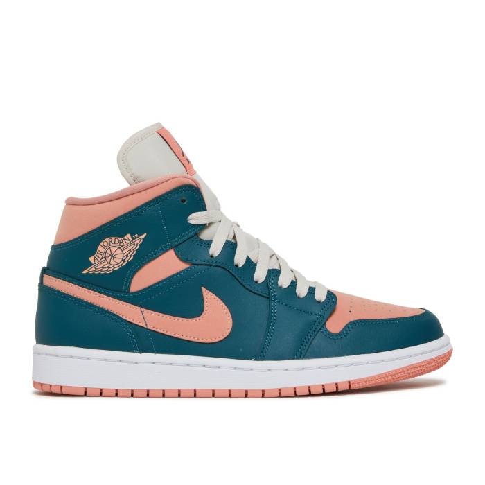 ナイキ エアジョーダン Air Jordan 【 Wmns Jordan 1 Mid Dark Teal Green Women Dark Teal Green/Dark Teal Green 】 ミッド レディース green 緑・グリーン