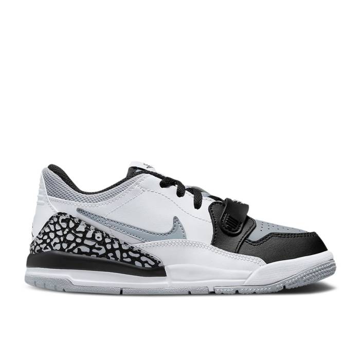 ナイキ エアジョーダン Air Jordan 【 Jordan Legacy 312 Low Ps \u0027White Wolf Grey\u0027 Youth White/Wolf Grey/Black 】 legacy レガシー 御坊っちゃん キッズ 白いこと 白いこと 薄墨色 薄墨色 黒いこと 黒いこと キッズファッション-靴