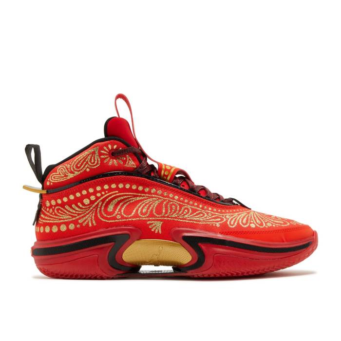 ナイキ エアジョーダン Air Jordan 【 Luka Doncic X Jordan 36 \u0027El Matador\u0027 Men Chile Red/University Red/Black/Metallic Gold 】 メンズ Red 赤・赤いこと 黒いこと 黒いこと ゴールド