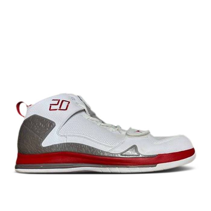 ナイキ エアジョーダン Air Jordan 【 Jordan Evolution 85 \u0027Jared Jeffries - Rockets Home\u0027 Pe Men White/Red/Cement 】 ロケッツ メンズ 白いこと 白いこと Red 赤・赤いこと 薄墨色・シメント