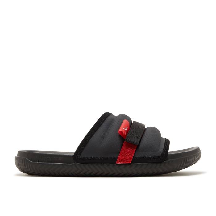 ナイキ エアジョーダン Air Jordan 【 Jordan Super Play Slide \u0027Bred\u0027 Men Black/University Red 】 Slide サンダル メンズ 黒いこと 黒いこと Red 赤・赤いこと