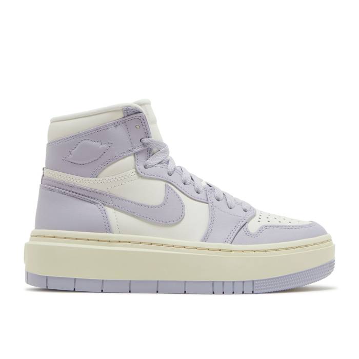 ナイキ　エアジョーダン Air Jordan 【 Wmns Jordan 1 Elevate High 'Titanium' Women Sail/Titanium/Coconut Milk 】 ハイ レディース