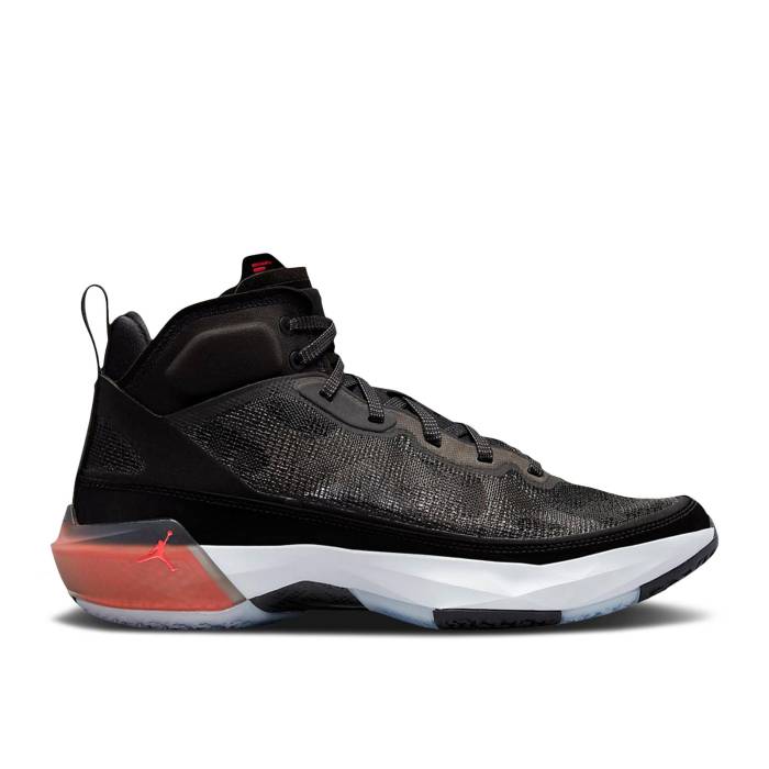 ナイキ エアジョーダン Air Jordan 【 Jordan 37 Pf \u0027Black Hot Punch\u0027 Men Black/White/Hot Punch/Multi-Color 】 メンズ 黒いこと 黒いこと 白いこと 白いこと