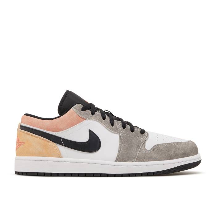 ナイキ エアジョーダン Air Jordan 【 Jordan 1 Low Se Flight Club Men Black/Magic Ember/Sundial/White 】 メンズ 黒色 ブラック マジック 白色 ホワイト