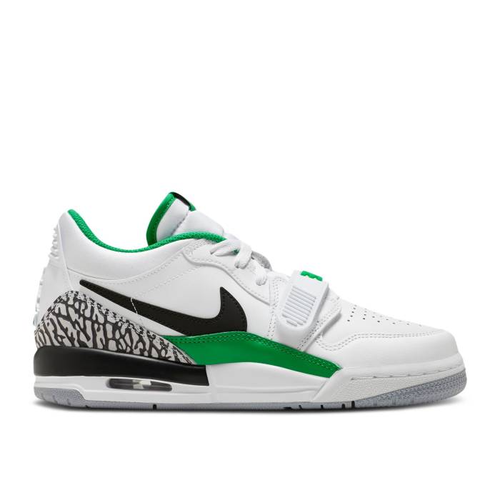 ナイキ エアジョーダン Air Jordan 【 Jordan Legacy 312 Low ガウス \u0027Pine Green\u0027 Youth White/Pine Green 】 legacy レガシー 御坊っちゃん キッズ 白いこと 白いこと green 緑・緑であること キッズ・ベビー・マタニティ-靴