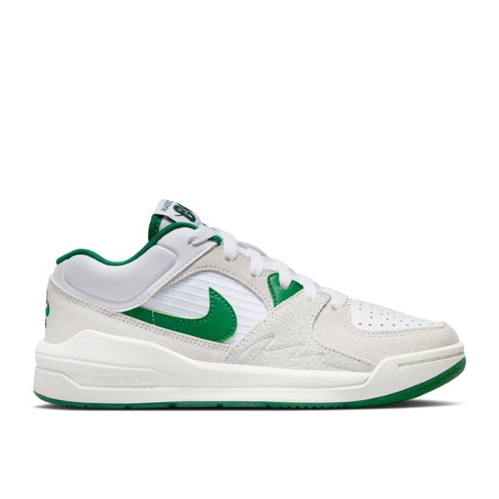 ナイキ エアジョーダン Air Jordan 【 Jordan Stadium 90 ガウス \u0027White Clover\u0027 Youth White/Sail/Black/Clover 】 闘技場 御坊っちゃん キッズ 白いこと 白いこと 黒いこと 黒いこと