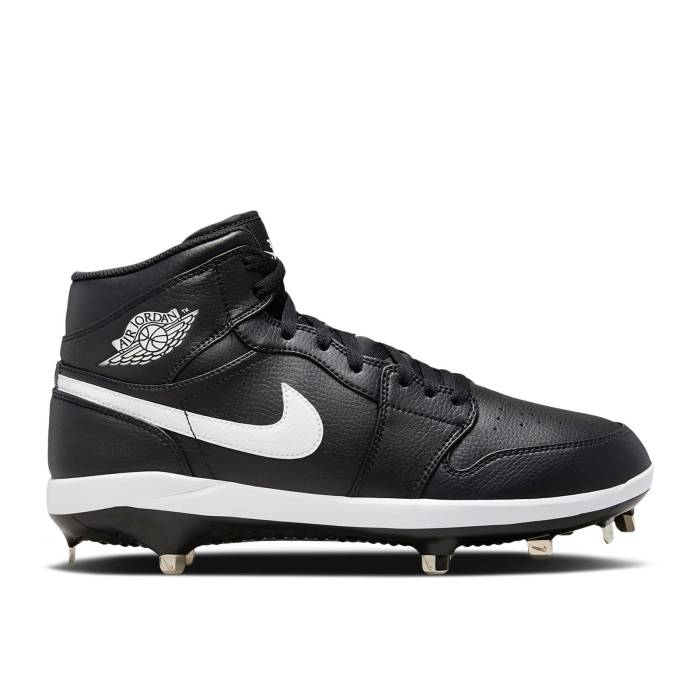 ナイキ エアジョーダン Air Jordan 【 Jordan 1 Retro Metal \u0027Black White\u0027 2023 Men Black/White/White 】 レトロ 金属元素 メンズ 黒いこと 黒いこと 白いこと 白いこと