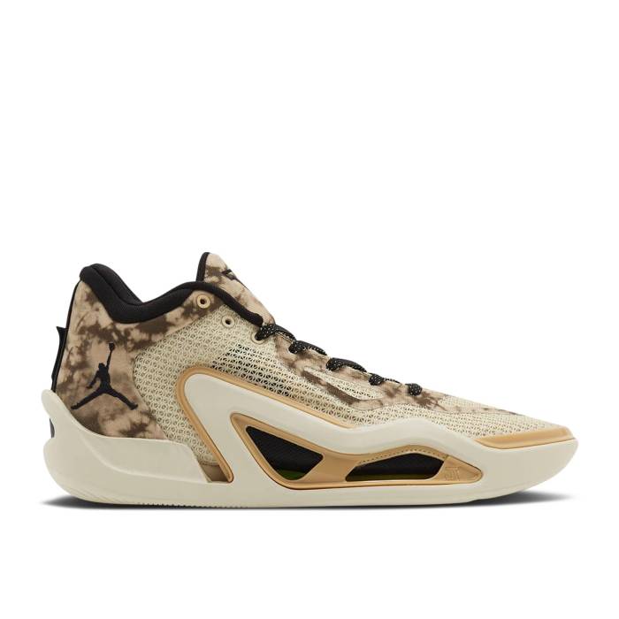 ナイキ エアジョーダン Air Jordan 【 Jordan Tatum 1 \u0027Tunnel Walk\u0027 Men Tan/Black/Sail/Volt 】 メンズ 黒いこと 黒いこと