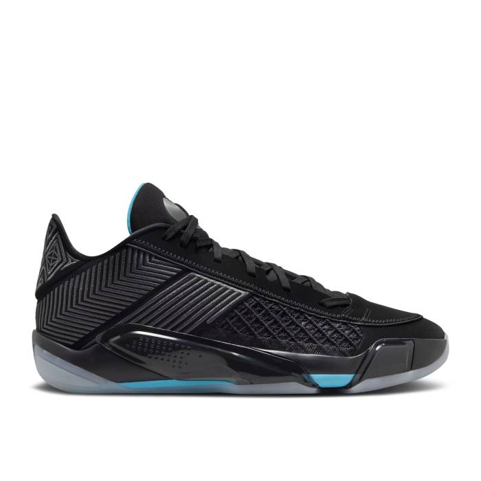 ナイキ エアジョーダン Air Jordan 【 Jordan 38 Low \u0027Black Gamma Blue\u0027 Men Black/Anthracite/Gamma Blue/Particle Grey 】 メンズ 黒いこと 黒いこと 青碧 青碧 薄墨色 薄墨色
